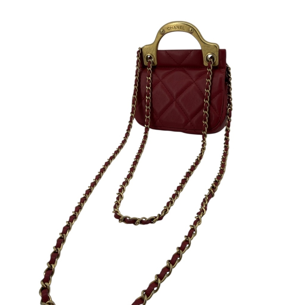 Chanel Lady Handle Card Holder with Chain - Picture 5 of 7